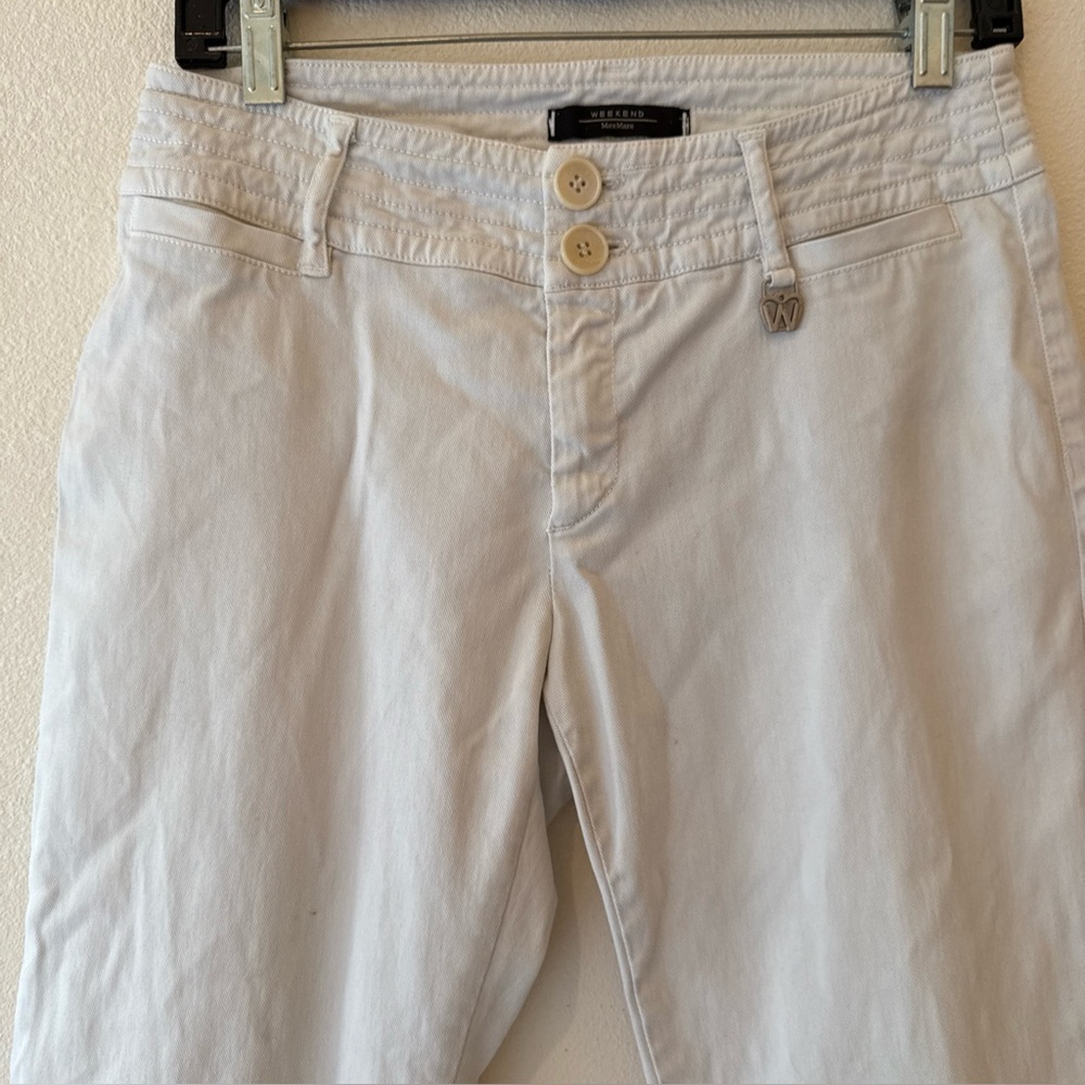 MaxMara cropped beige Chino size small